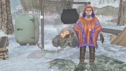 Nic as he appears in the game.