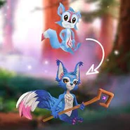 Fripp before and after his updated look