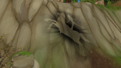 Lisa's outline in The Greydew Mountains