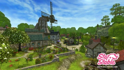 CrescentMoonVIllage1PinkLogo