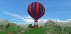 The hot air balloon near Fort Pinta