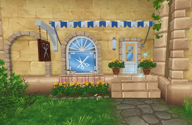 An example of a salon (Beauty on the Beach)