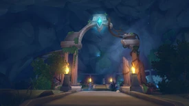 The main room of the cave