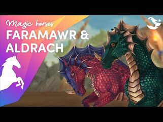 Meet Faramawr & Aldrach 🐉 - Star Stable Magic Horses ✨