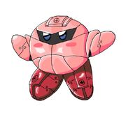 Mecha Kirby by ChronoWeapon