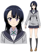 Sachiko's anime character design