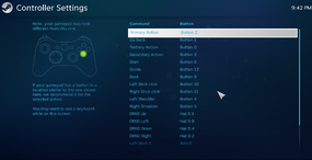 General controller configuration - define layout