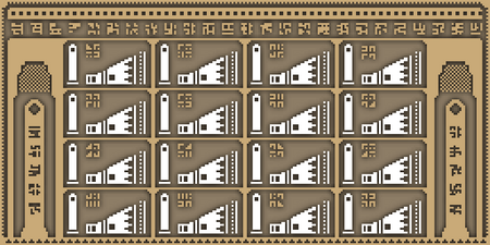 An Ancient Glyph suggesting the stones are tombstones.