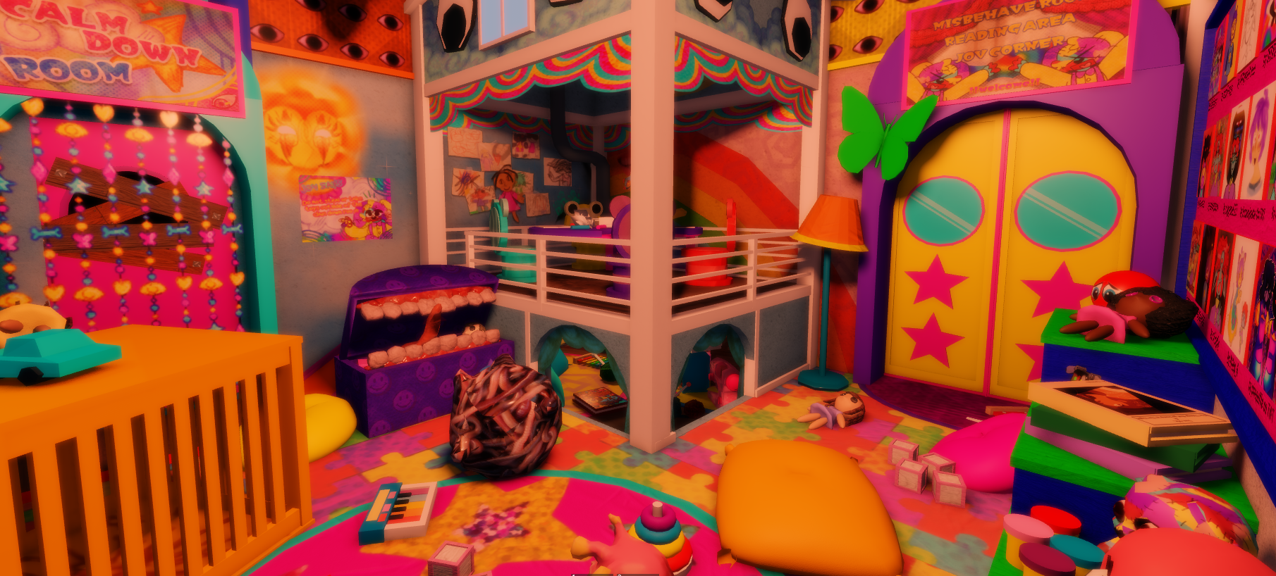 Here are my games; 1: Jovial playground 2: Dream world. #kidcore