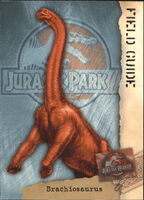 2001 Jurassic Park III 3-D 61 Brachiosaurus front