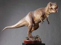 Jurassic Park T. rex Maquette