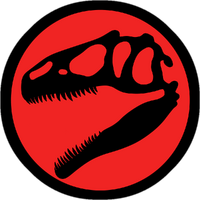 JP LOGO Allosaurus fragilis