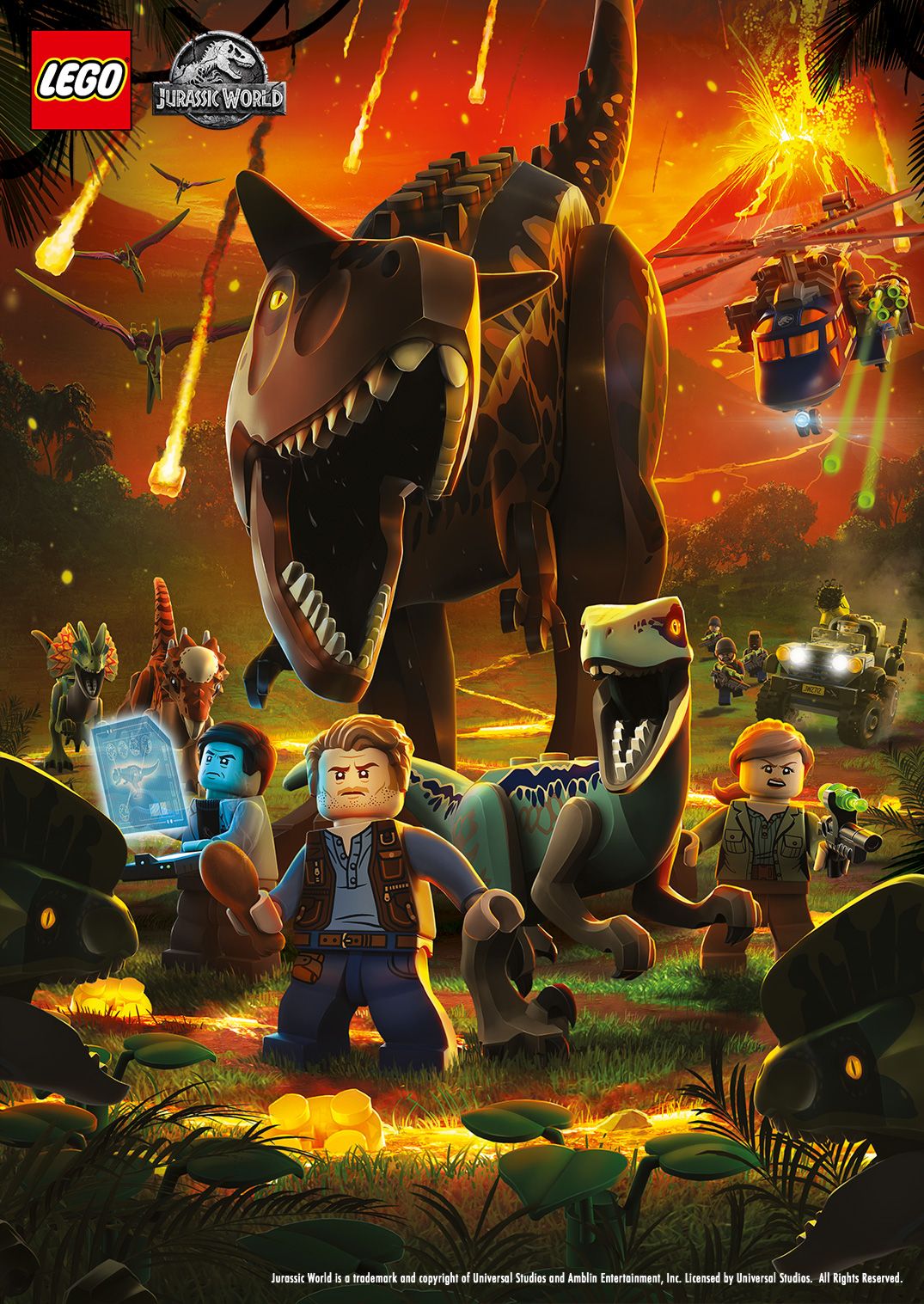 Jogo Ps4 Lego Jurassic Word Usado