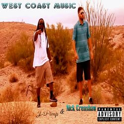 West Coast Music (album cover) by J-Pimp & Nick Crenshaw