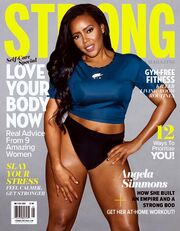 Angela Simmons (STRONG Fitness Magazine)