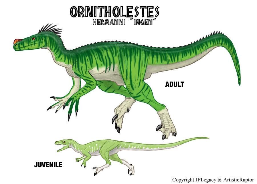 Dinosauro Ornitholestes Jurassic World