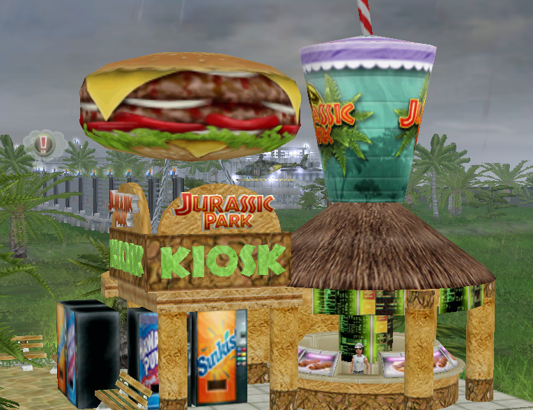 Reserve for Jurassic Park Burger Restaurant - Jurassic Park Burger