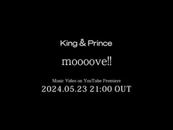 King & Prince　Re:ERA　halfmoon/moooove!! halfmoon / moooove!! [初回限定盤A][CD MAXI][+DVD] - King & Prince