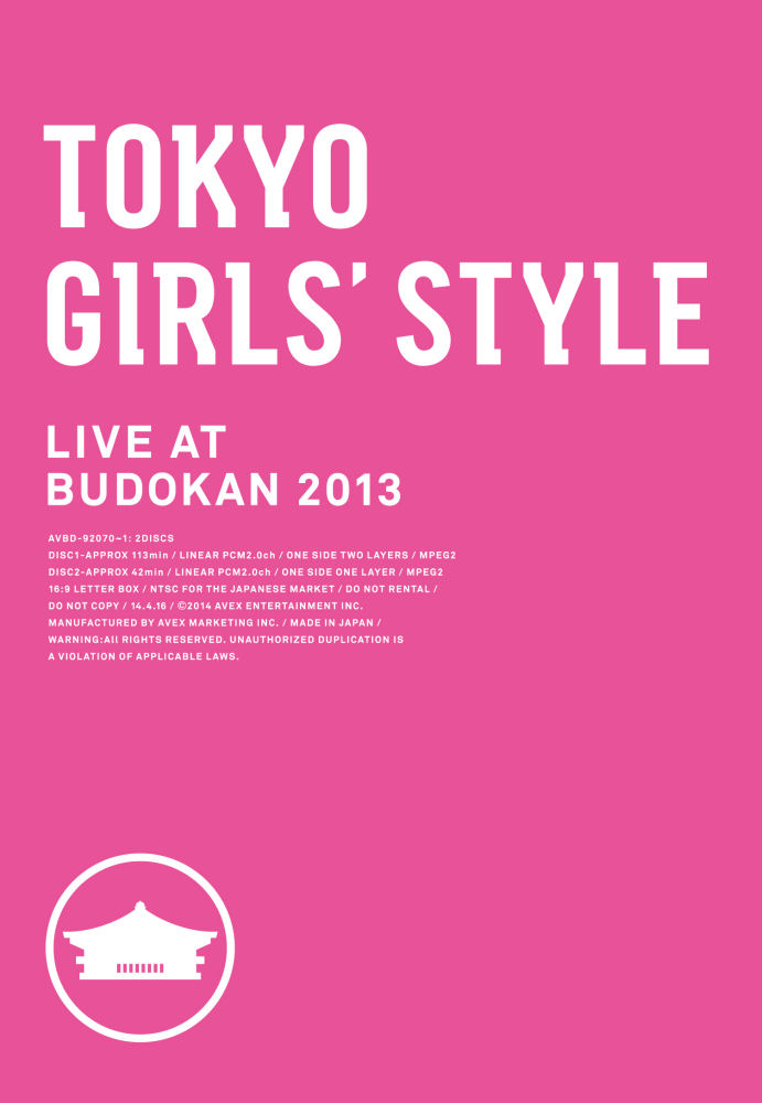 TOKYO GIRLS' STYLE LIVE AT BUDOKAN 2013 [Blu-ray]　(shin