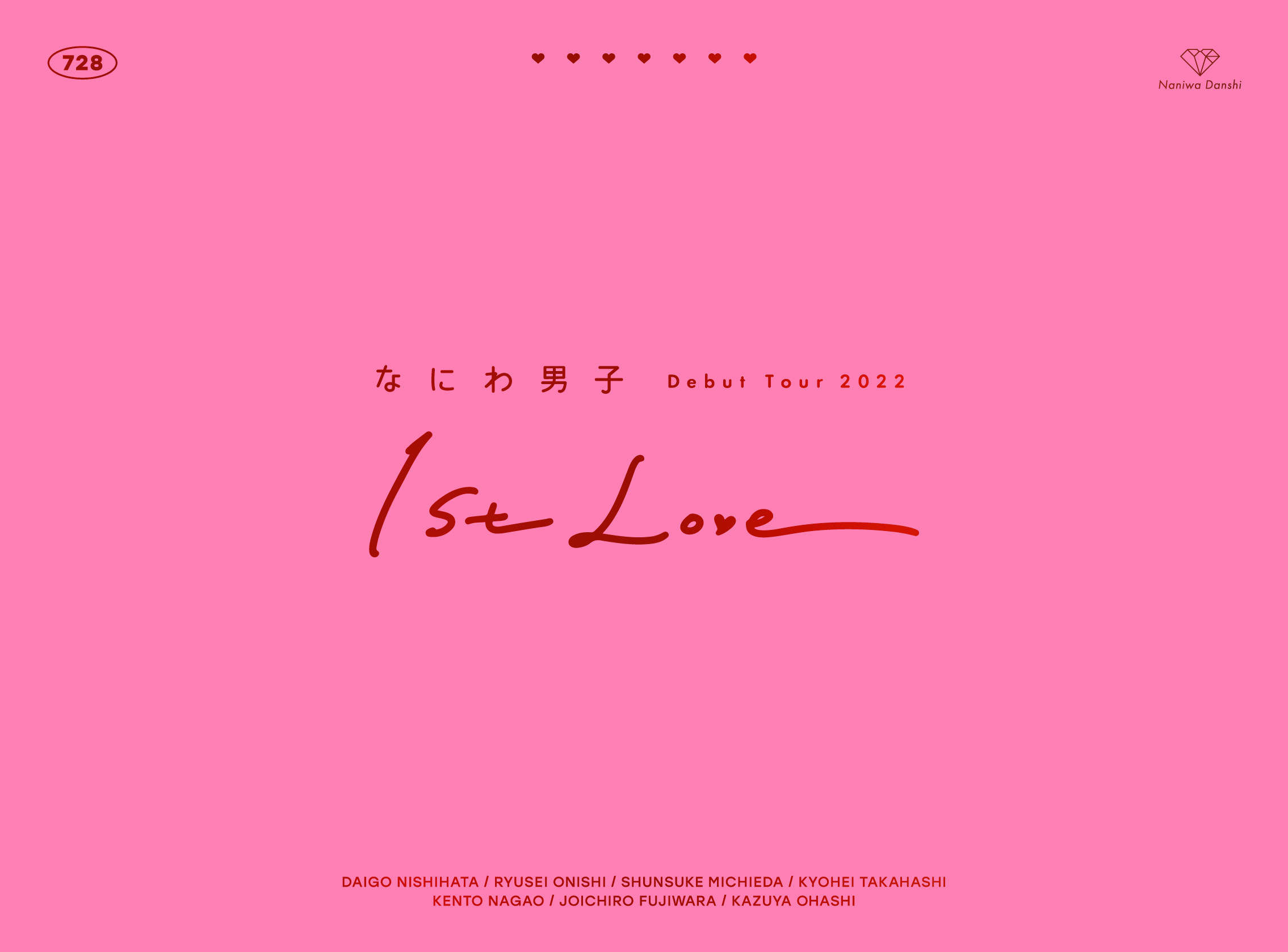 Naniwa Danshi Debut Tour 2022 1st Love | Jpop Wiki | Fandom