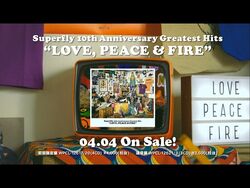 Superfly 10th Anniversary Greatest Hits Love Peace Fire Jpop Wiki Fandom