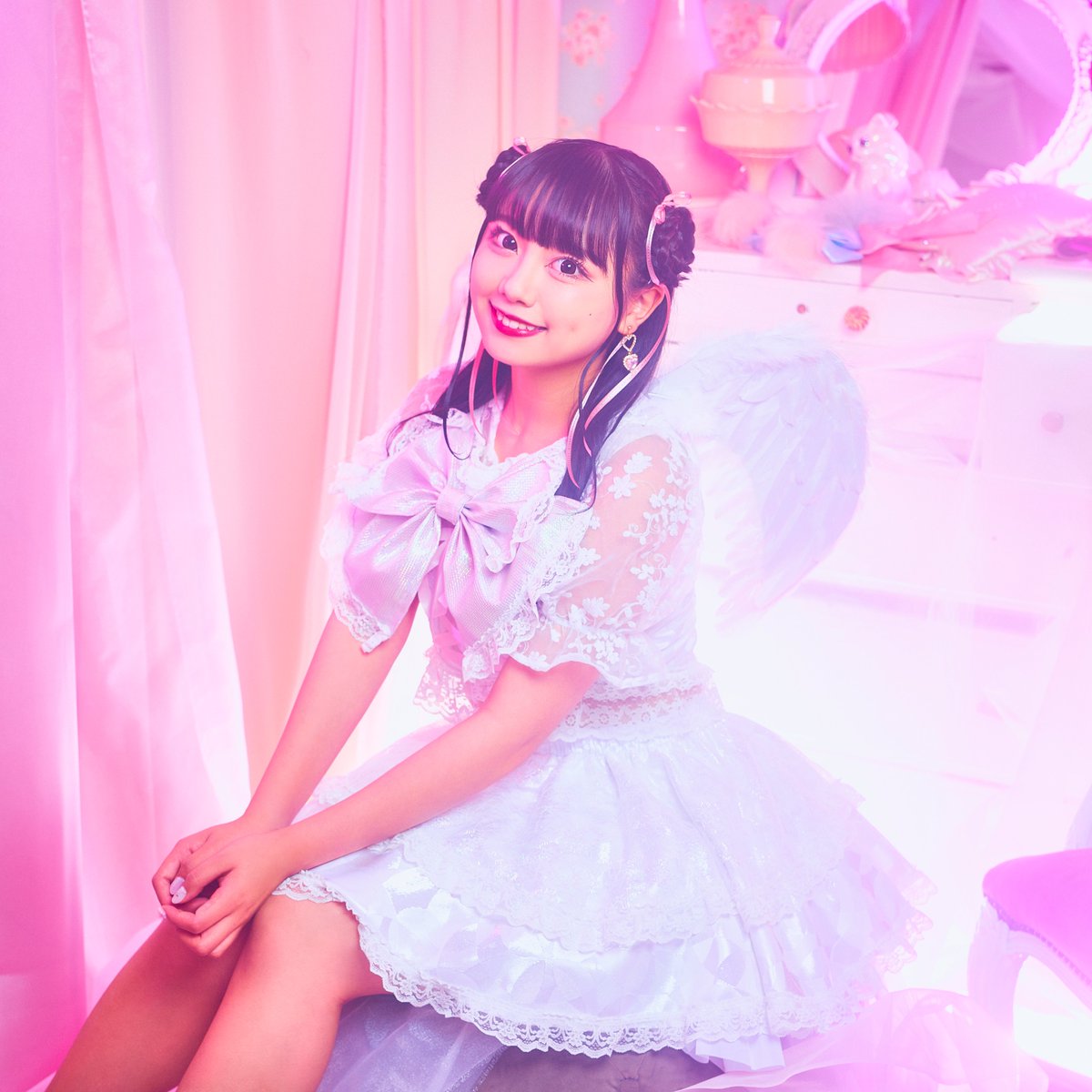 アイドル momo_pink momoちゃんが東京に来たから、会いに行きました🩷 普段は京都の