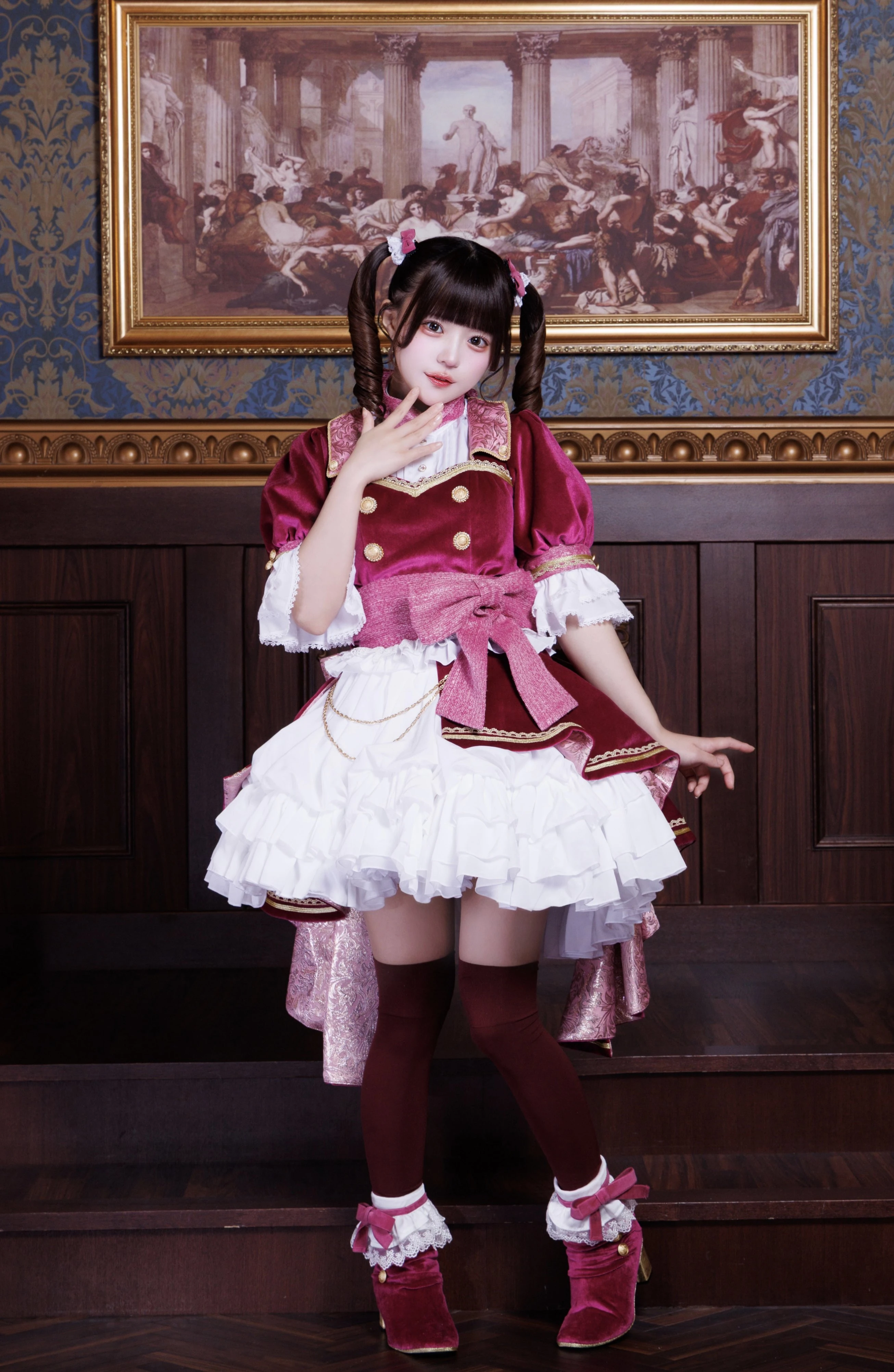 Japanese idol Himemiya Yuka from idolgroup AVAM promotional picture Promoting Sugary Story September 2025