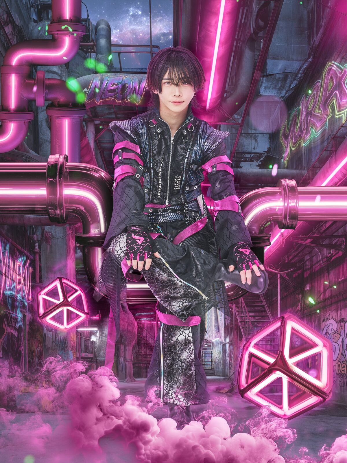 夢喰NEON 中野ゆら まとめ売り 夢喰NEON ゆら ホスト風ブロマイド - メルカリ