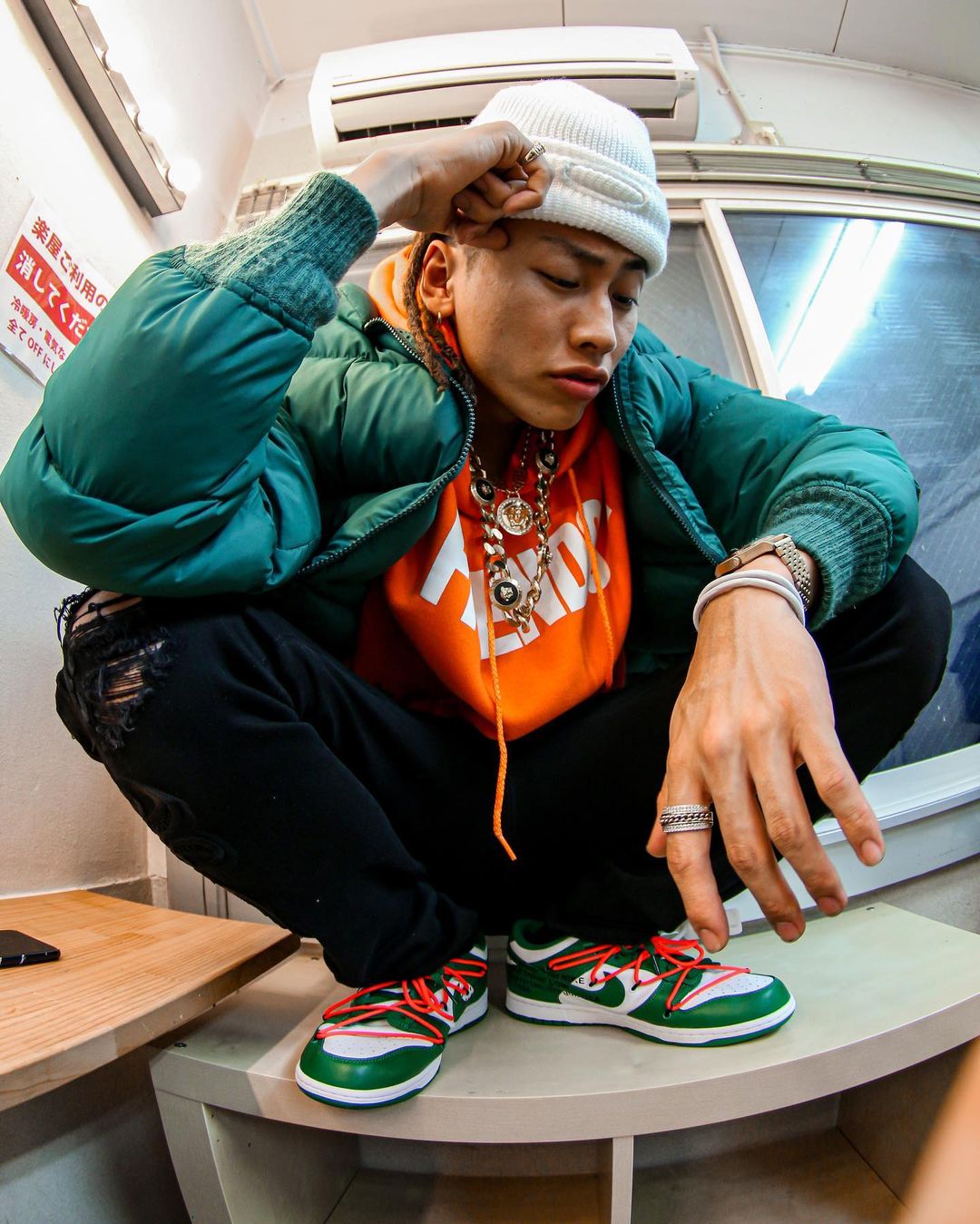 新品未開封¥ELLOW BUCKS “Jungle” Official Rap Tee