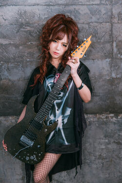 ⬛SAKI (Japan)⬛ SAKI : Guitarist, ex NEMOPHILA, ex DESTROSE