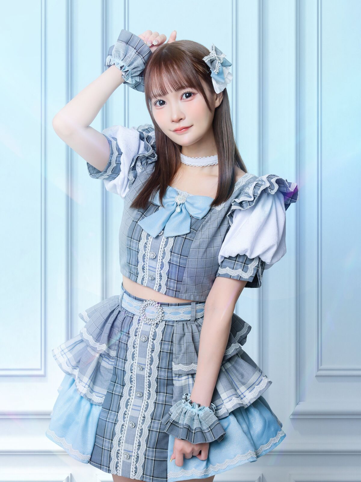 防弾少年団(BTS) - 彩乃 Koitsukihime Stained Glass Angel Print High Waist OP by Baby