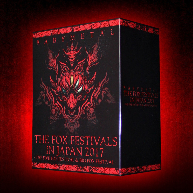 BABYMETAL THE FOXFESTIVALS IN JAPAN 2017 - DVD/ブルーレイ