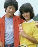 With Matsuda Seiko (1980)