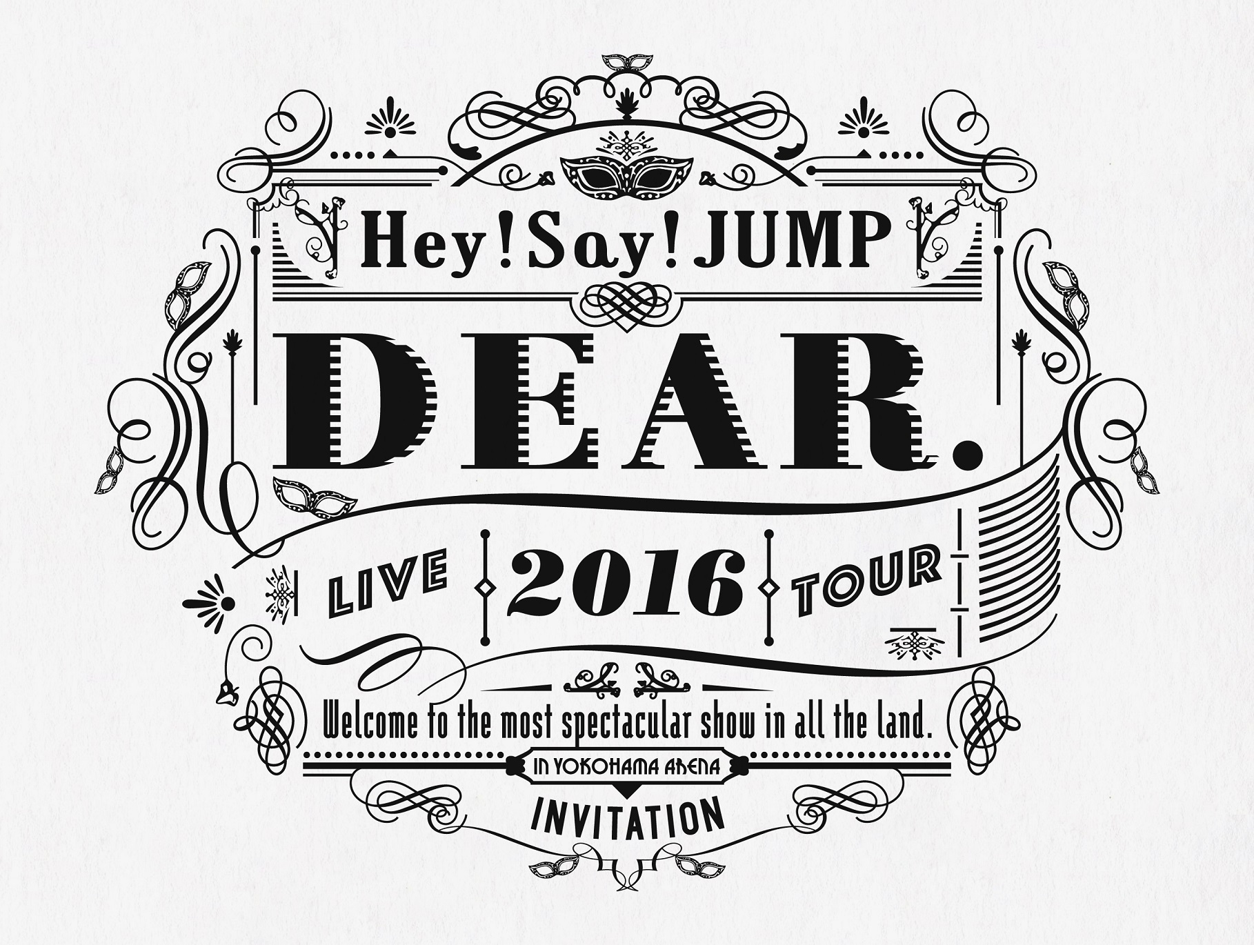 Hey Say Jump Live Tour 16 Dear Jpop Wiki Fandom
