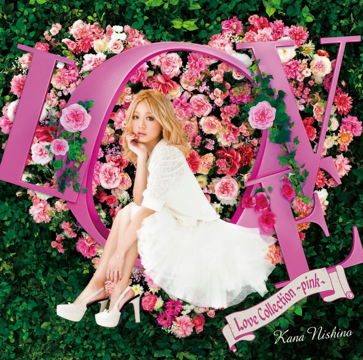 Collection love. Kana Nishino Love collection Pink. Love collection. Диск Love collection. Kana Nishino to Love.