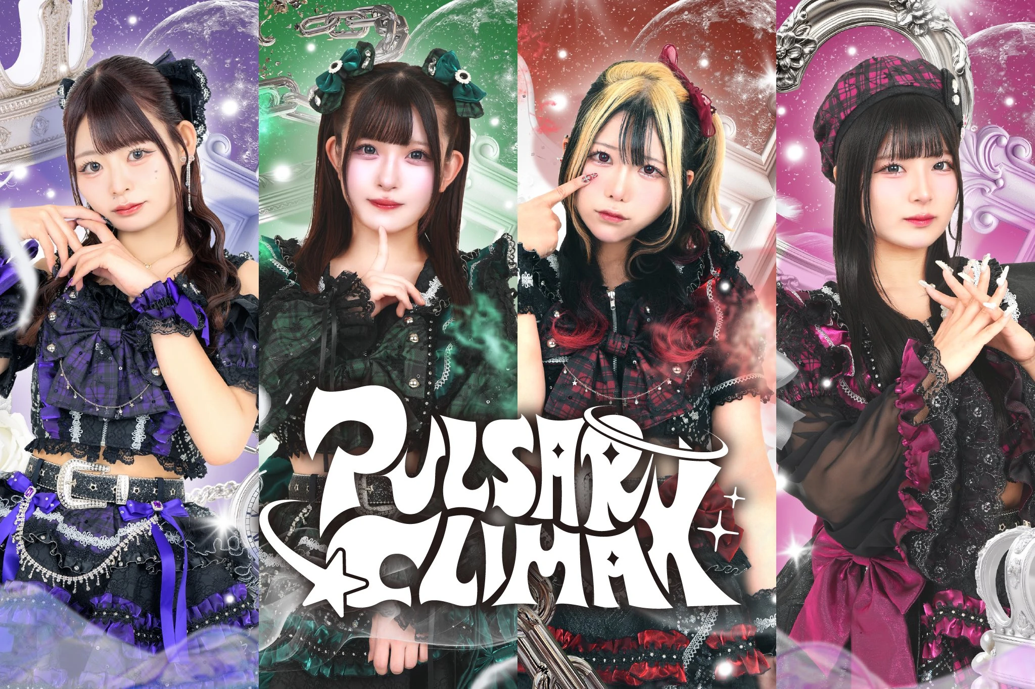 ソンソソ タペストリー L.M.B.G＋莉嘉・晴 Z/X -Zillions of enemy X- iDOL project Album 「Make your