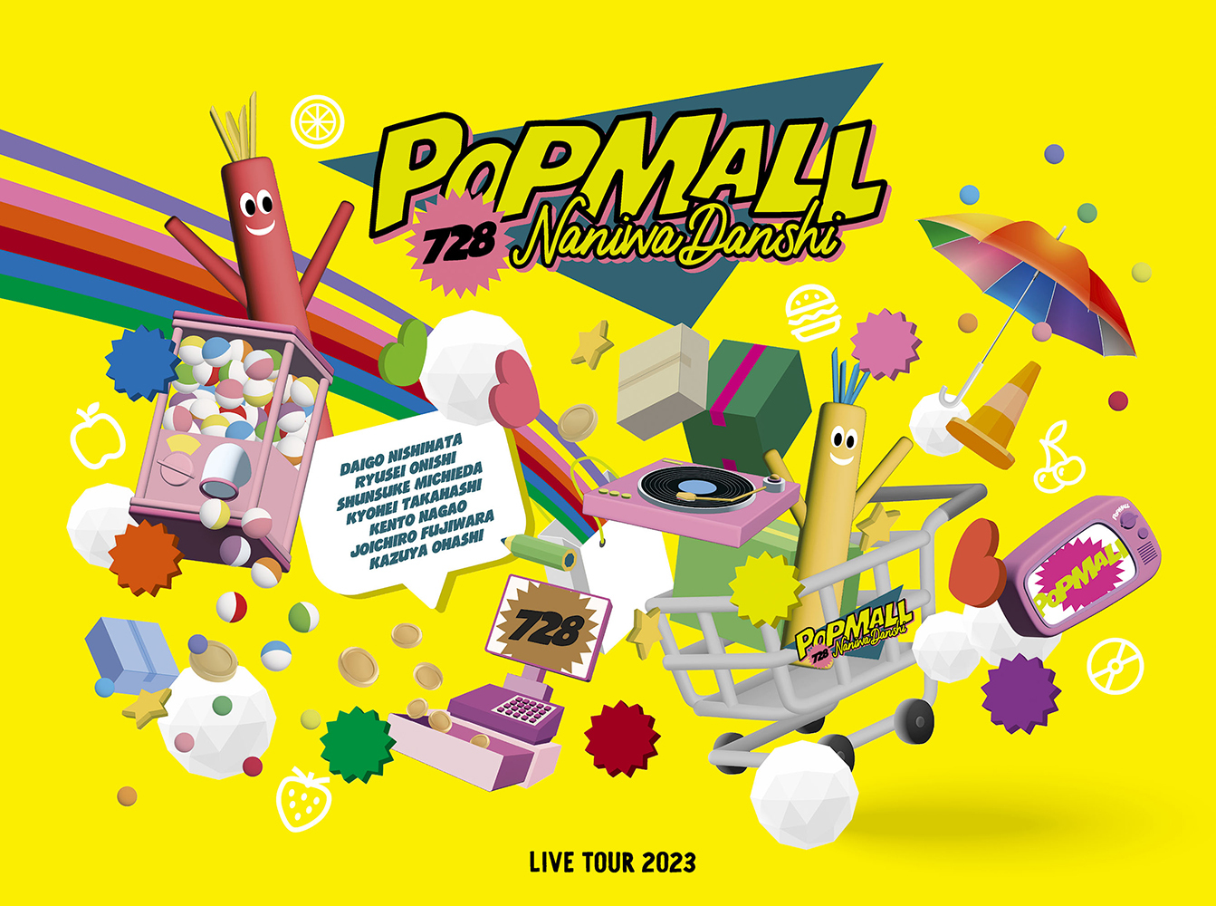 NANIWA DANSHI LIVE TOUR 2023 'POPMALL' | Jpop Wiki | Fandom