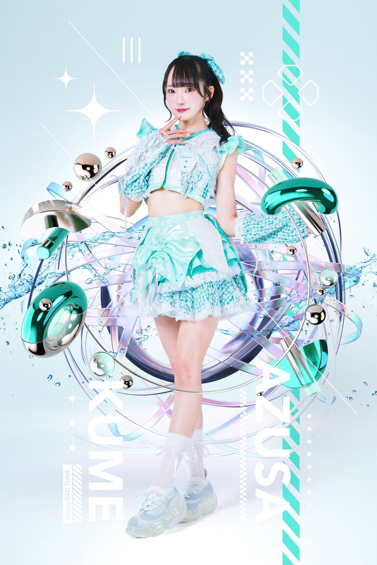 ポスカ付【KAZZ（表紙 EarthMix）】あすみく / EmiBonnie AZONE INTERNATIONAL::えっくす☆きゅーと