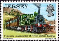 Jersey 1973 Centenary of Jersey Eastern Railway b