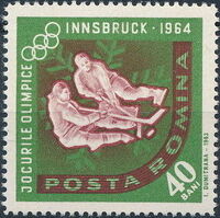 Romania 1963 9th Winter Olympic Games in Innsbruck c