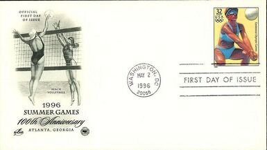 United States of America 1996 Summer Olympic Games FDCAC40