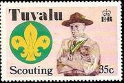 Tuvalu 1977 Scouting in Tuvalu 50th Anniversary d