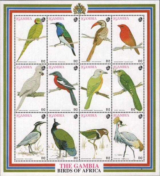 Gambia 1993 Birds of Africa SSa