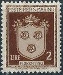 San Marino 1945 Coat of Arms h