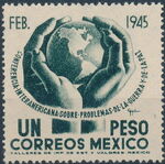 Mexico 1945 Inter-American Conference (Regular Mail) b