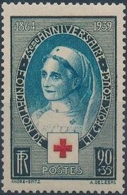 France 1939 75th Anniversary of the International Red Cross Society a