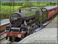 Sierra Leone 1995 Railways of the World m