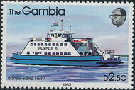 Gambia 1983 River Boats n