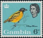 Gambia 1963 Birds g