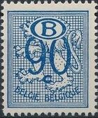Belgium 1952 Official Stamps (Heraldic Lion with Numeral and B in oval) g